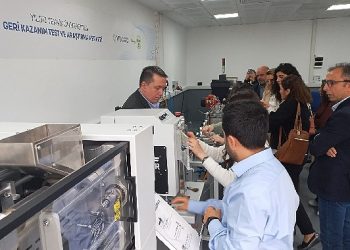 Türkiye’nin birinci geri kazanım test ve araştırma merkezi faliyetlerine başladı