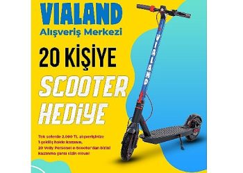 Vialand’den ikram 20 scooter kampanyası