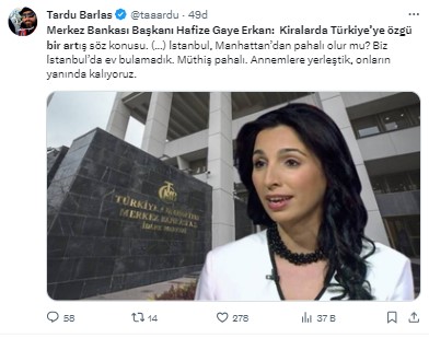 Merkez Bankası Başkanı Erkan’ın sözleri geniş yankı buldu