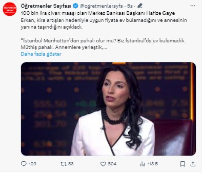 Merkez Bankası Başkanı Erkan’ın sözleri geniş yankı buldu