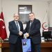 Belediye lider vekili Hüseyin Vasfi Güner ilçe sıhhat müdürü dr.Refet Çeviker’e ve başhekim Onur Sakin’e ziyaret gerçekleştirdi