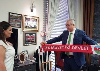 EÜ, Orhun Değişim Programında Azerbaycan’dan birinci öğretim üyesini ağırladı