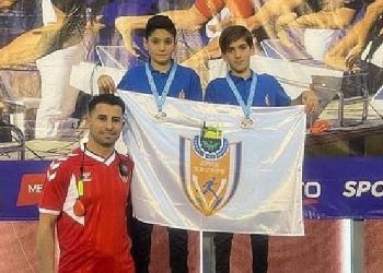 İnegöl Belediyesi’nin Genç Yüzücüleri Madalyalara Kulaç Attı