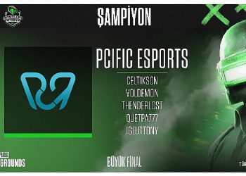 Intel Monsters Reloaded 2023 PUBG Turnuvası Şampiyonu PCIFIC ESPORTS