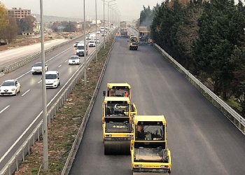 Kocaeli Stadyum yolunda D-100 Ankara istikameti asfaltlandı