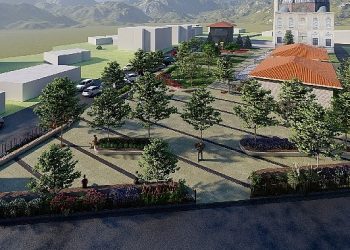 Köseköy’de meydan düzenlemesi başladı