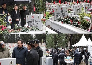 Lider Atila Aydıner, şehit Esma Çevik’i unutmadı