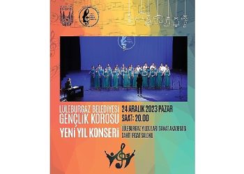 Lüleburgaz Belediyesi korolarından yeni yıl konserleri