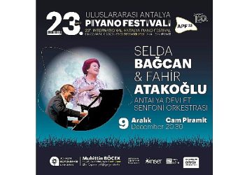 Milletlerarası Antalya Piyano Şenliği Süper Bir Konserle Başlıyor