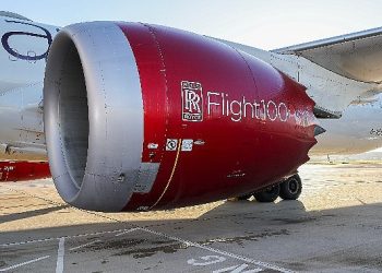 Rolls-Royce Trent 1000 motorları %100 Sürdürülebilir Havacılık Yakıtı kullanılarak gerçekleştirilen uçuşa güç verdi