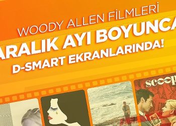 Woody Allen sinemaları Aralık ayı boyunca D-Smart ekranlarında!