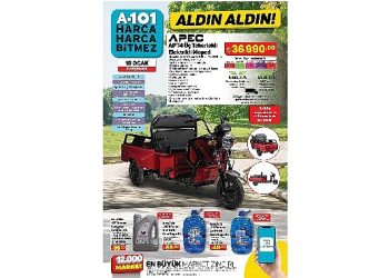 A101 18 Ocak’ta Elektrikli Mopedi Tüketicilerle Buluşturacak