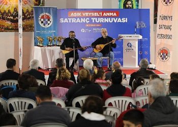 Aşık Veysel’i Anma Satranç Turnuvası düzenlendi