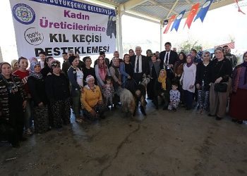 Büyükşehirden Seydikemer’li Bayan Üreticilere Kıl Keçesi Dayanağı