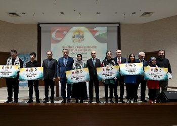 “Filistin’e mektup” yarışının mükafatları sahiplerini buldu