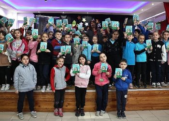 Göl Yazıevi’nin konuğu Serdar Uslu öğrencilerle buluştu