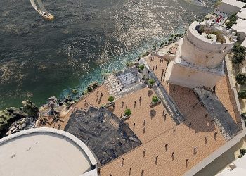 Hıdırlık Kulesi etrafına seyir terası projesi ilerliyor