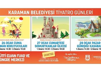 Karaman Belediyesi’nden çocuklara yarıyıl tatili ikramı