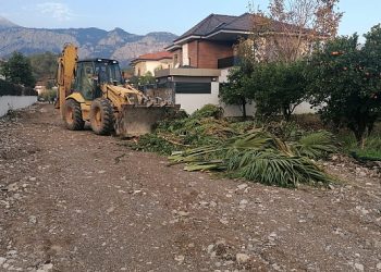 Kemer’de paklık çalışmaları