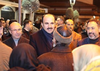 Lider Altay Regaip Kandili’ni Konyalılarla Birlikte İhya Etti