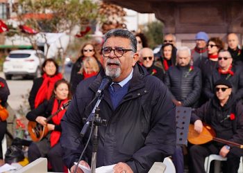 Mübadelenin 101. Yıl anısına çelenk bırakıldı 