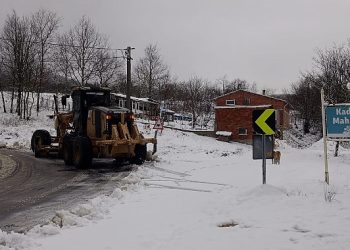 Nilüfer’de karla gayret takımları seferber oldu