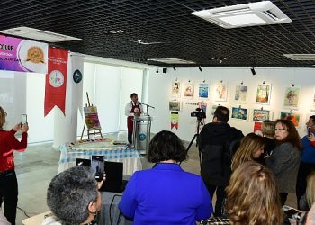 Sulu Boyanın Büyüsü” standı YKSM’de açıldı