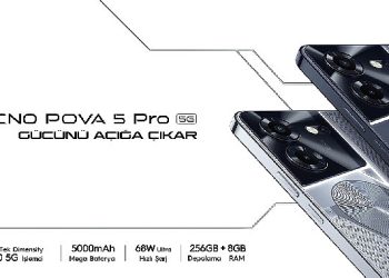 TECNO POVA 5 Serisi Türkiye’de Satışa Sunuldu
