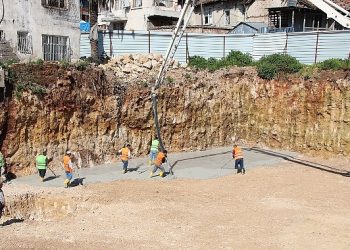 Balbey Kentsel Yenileme Projesi’nde birinci beton döküldü