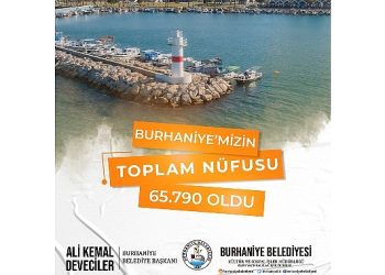 Burhaniye’nin yeni nüfusu: 65.790