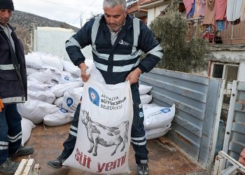 Büyükşehir’in yem dayanağı yüzleri güldürüyor