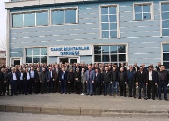 Canik Muhtarlarından Lider İbrahim Sandıkçı’ya Tam Takviye