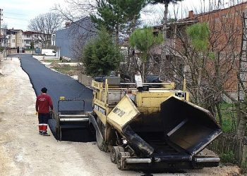 Çeltikçide Temas Yolları Asfaltla Kaplandı