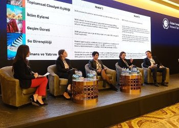 Dördüncü: “Önümüzdeki devirde amaçlarımız: Sorumlu şirketlerin sayısını artırmak, daha fazla şirketin somut ve savlı maksatlar belirlemesini ve bu maksatlardaki ilerlemeyi şeffaf bir formda raporlamasını sağlamak”.