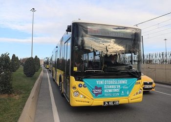 İstanbul’un Yeni Otobüsleri Yollarda