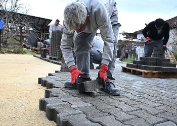Kemer’de altyapı çalışmaları