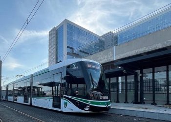 Kent Hastanesi tramvayında test sürüşü