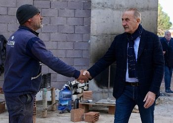 Lider Atabay, Didim Kültür Merkezi inşaatını yerinde inceledi