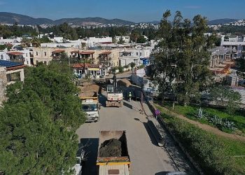 Muğla Büyükşehir, Bodrum’da ki CTP Çizgisini Düzenliyor