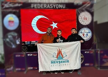 Nevşehir Belediyesi Gençlik ve Spor Kulübü Halter Ekibi atletlerinden İsmail Yetiş, Türkiye ikincisi oldu