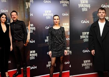 Tûba Büyüküstün ve Halit Ergenç’i buluşturan “Yarın Yokmuş Gibi” dizisine süper gala