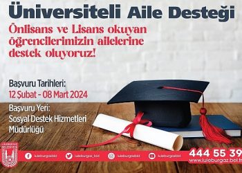 ‘Üniversiteli Aile Desteği’ müracaatları başlıyor