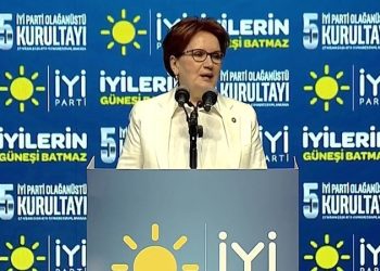 İYİ Parti’de kurultay günü: Meral Akşener veda konuşması için kürsüde
