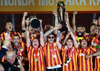 Galatasaray 24. şampiyonluğunu kutladı