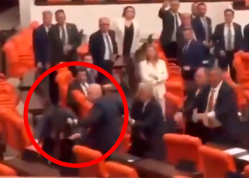 TBMM’de olay: Yumruklar havada uçuştu