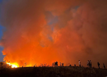 İzmir’de yangına havadan müdahaleye yeniden başlandı