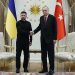Cumhurbaşkanı Erdoğan, Ukrayna lideri Zelenskiy ile görüşüyor