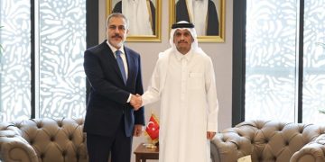 Bakan Fidan Katarlı mevkidaşı ile görüştü