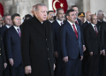 Devlet erkânından Anıtkabir’e ziyaret