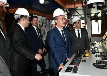 Portekiz’e üretilecek askeri gemiler için sac kesme töreni